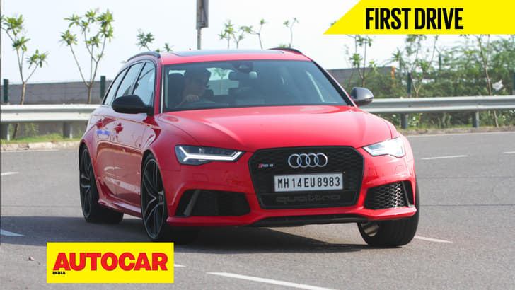 Audi RS6 Avant video review